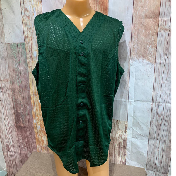 Tag Shirts New Tag Team Uniforms Adult Xxl Green Lightweight Mesh